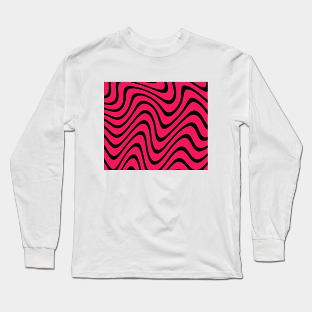 Pewdiepie pattern Long Sleeve T-Shirt by NordicAmber